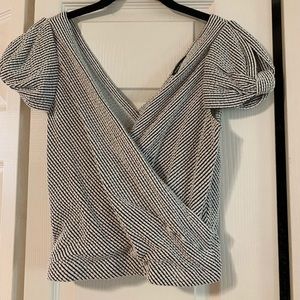 Club Monaco Wrap Top